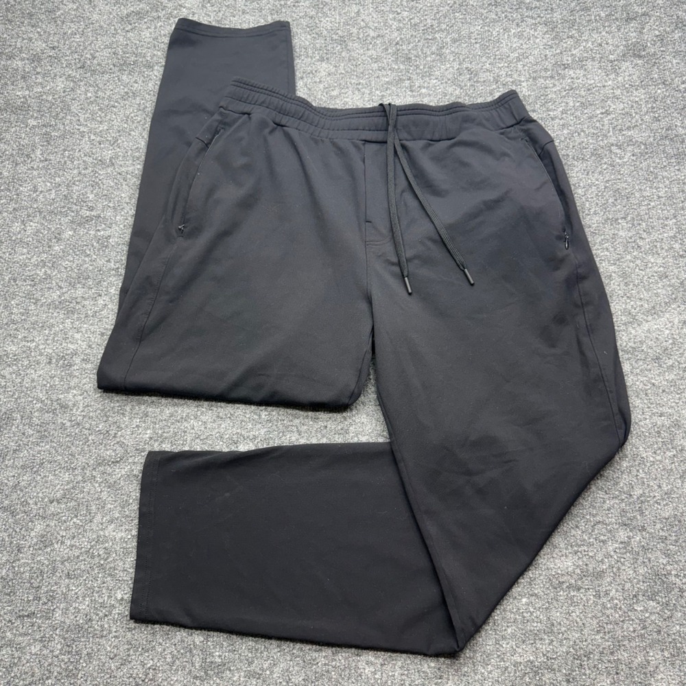 Public Rec All Day Every Day Pants Mens 36x32 Black Tapered Athleisure Stretch